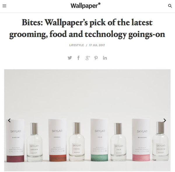 Skylar Body Chosen as Wallpaper's Pick of the Latest Goings-On